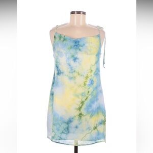 Forever 21 Blue and Green Mini Dress